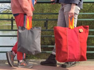 Taschen klein und groß Brücke Hitzacker pick me up upcycling